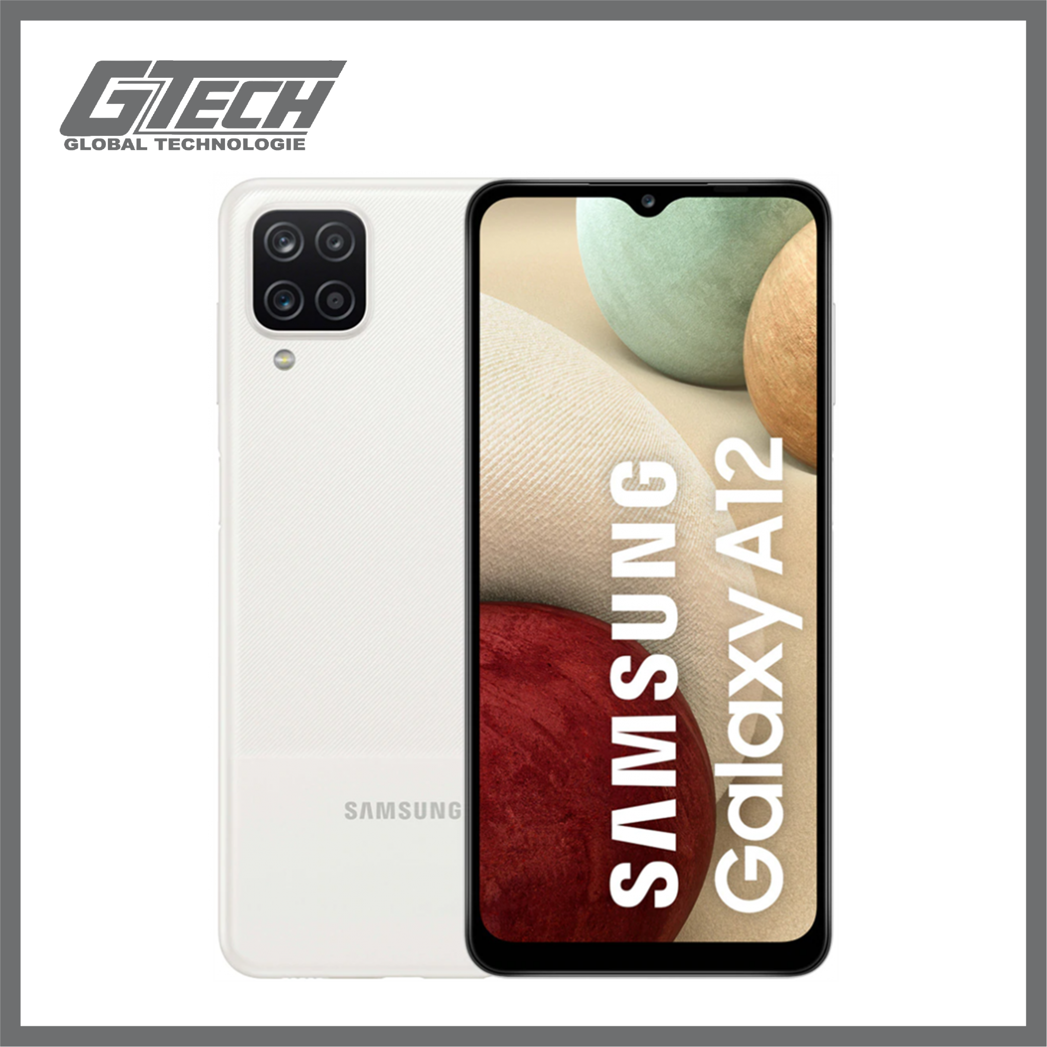 Samsung Galaxy A12 blanc