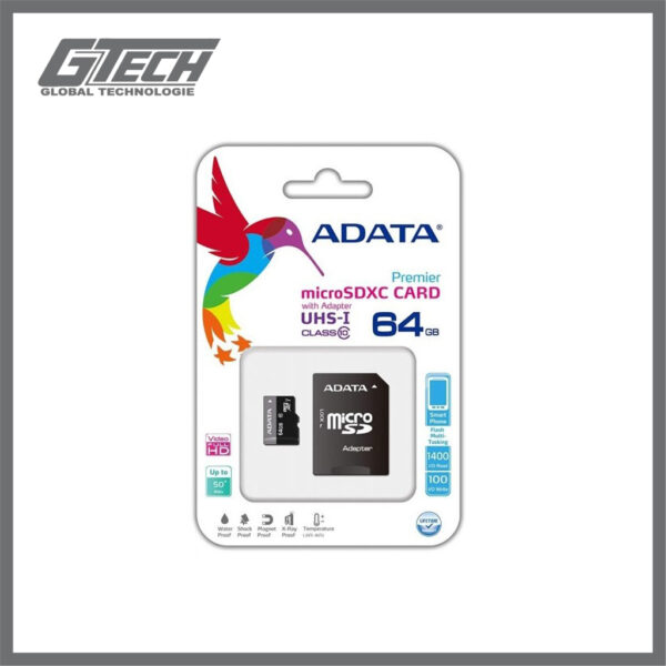 CARTE MÉMOIRE 64GO MICRO SD