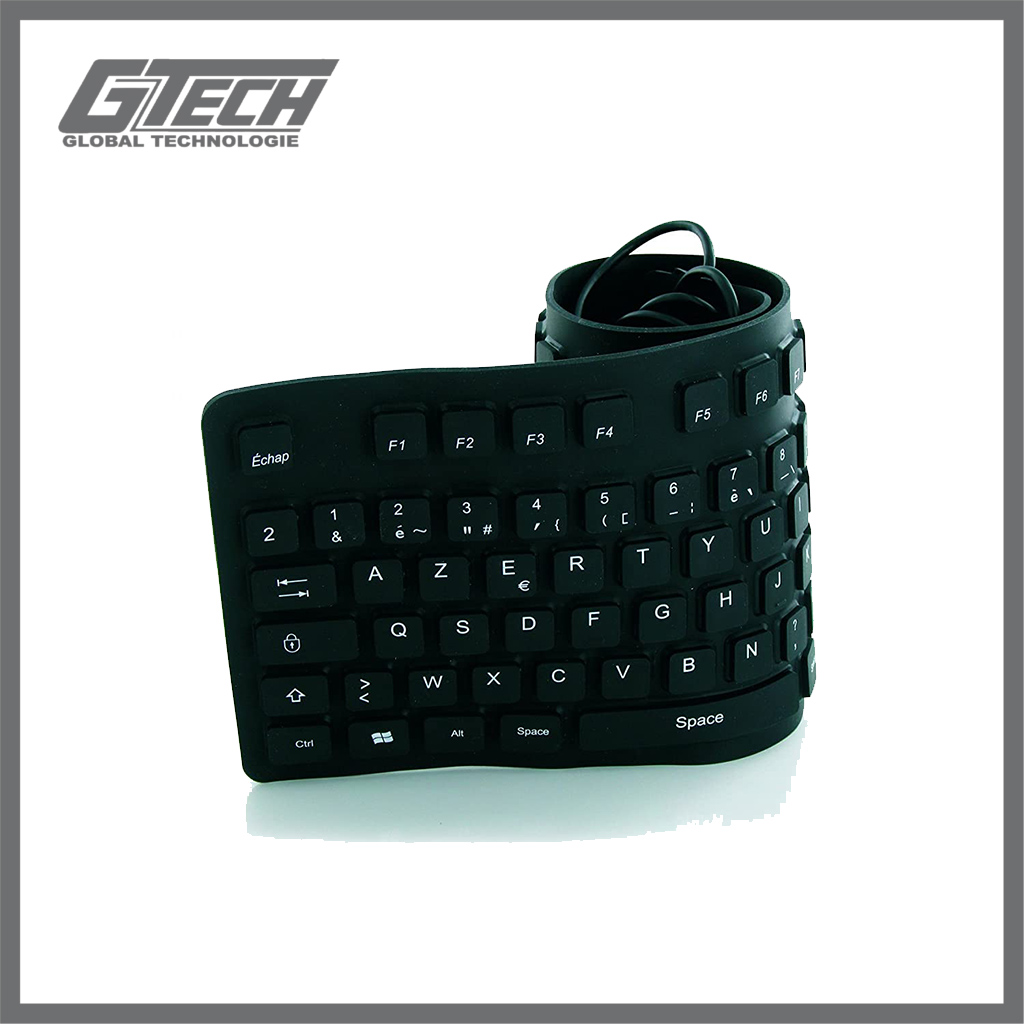 CLAVIER USB FLEXIBLE EN SILICONE