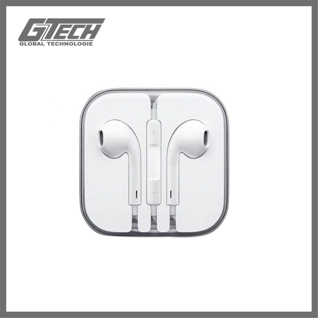 ÉCOUTEURS FILAIRE POUR IPHONE - BLANC